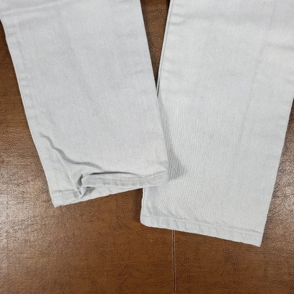 Vintage Rough Rider By Circle T Grey High Rise Jeans Ponchos on Waist, size 27 - Picture 6 of 8